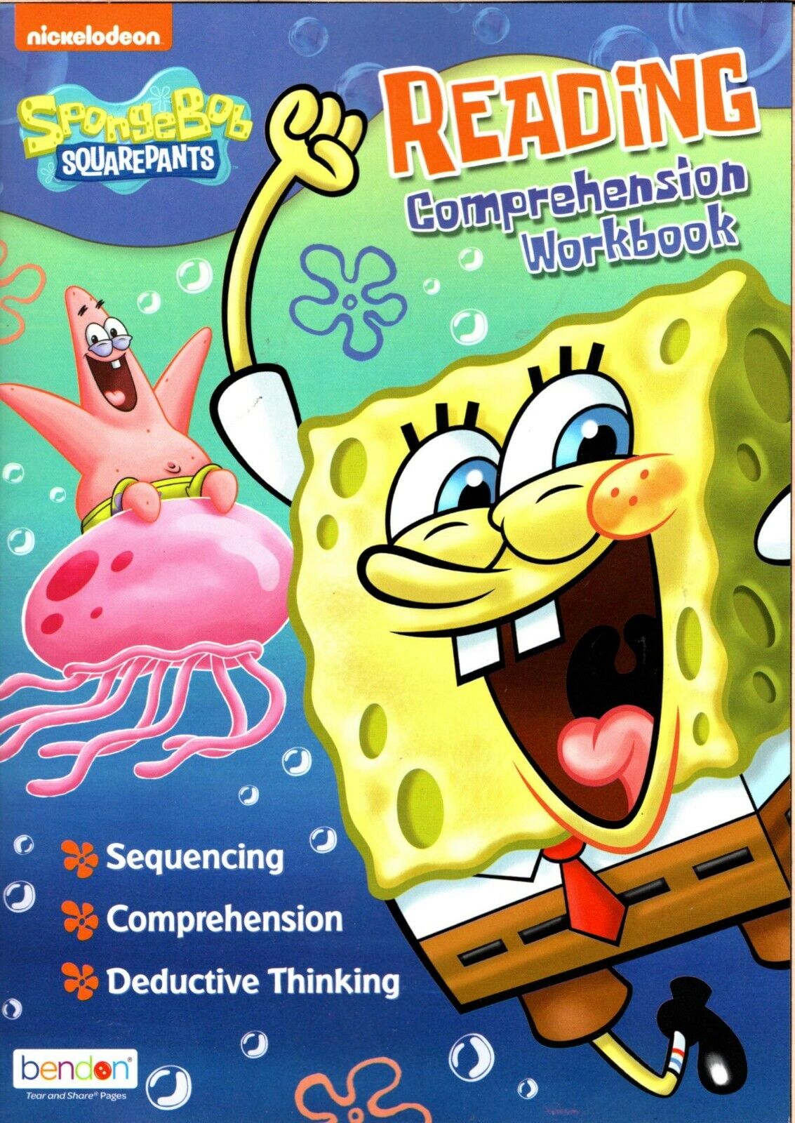 Educational Workbooks - Nickelodeon Sponge-Bob Reading Comprehension Workbook