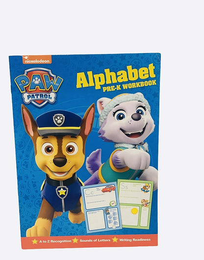 Dreamtivity Nickelodeon Paw Patrol Pre-K Preschool Learning workbooks