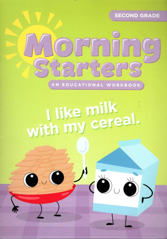 Second Grade - Morning Starters Educational Workbooks - v10