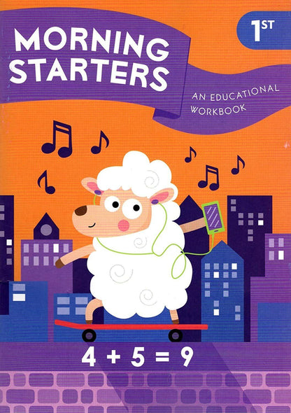 First Grade & Second Grade - Morning Starters Educational Workbooks - Set of 2