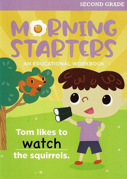 Second Grade - Morning Starters Educational Workbooks - v4