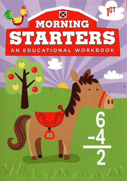 First Grade - Morning Starters Educational Workbooks v11