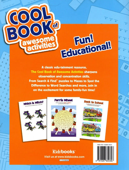 Cool Book of Awesome Activities - Kids books - Activity Book