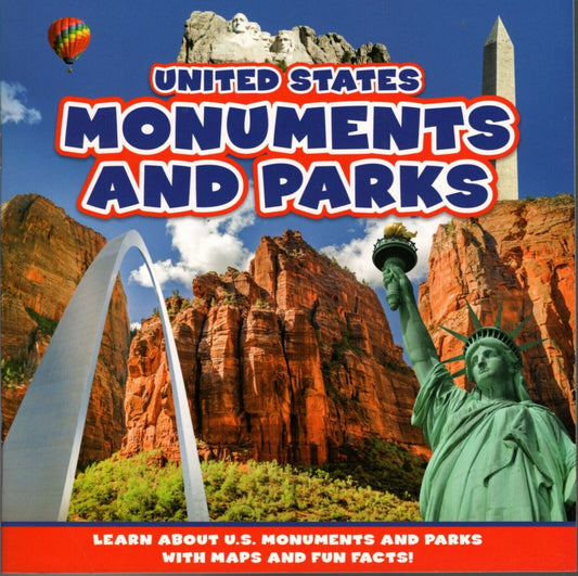 United States - Monuments and Parks - Children's Soft Cover Fun Facts Book