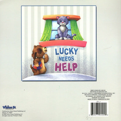 Lucky Needs Help - A Story with Moral Values - Children's Book