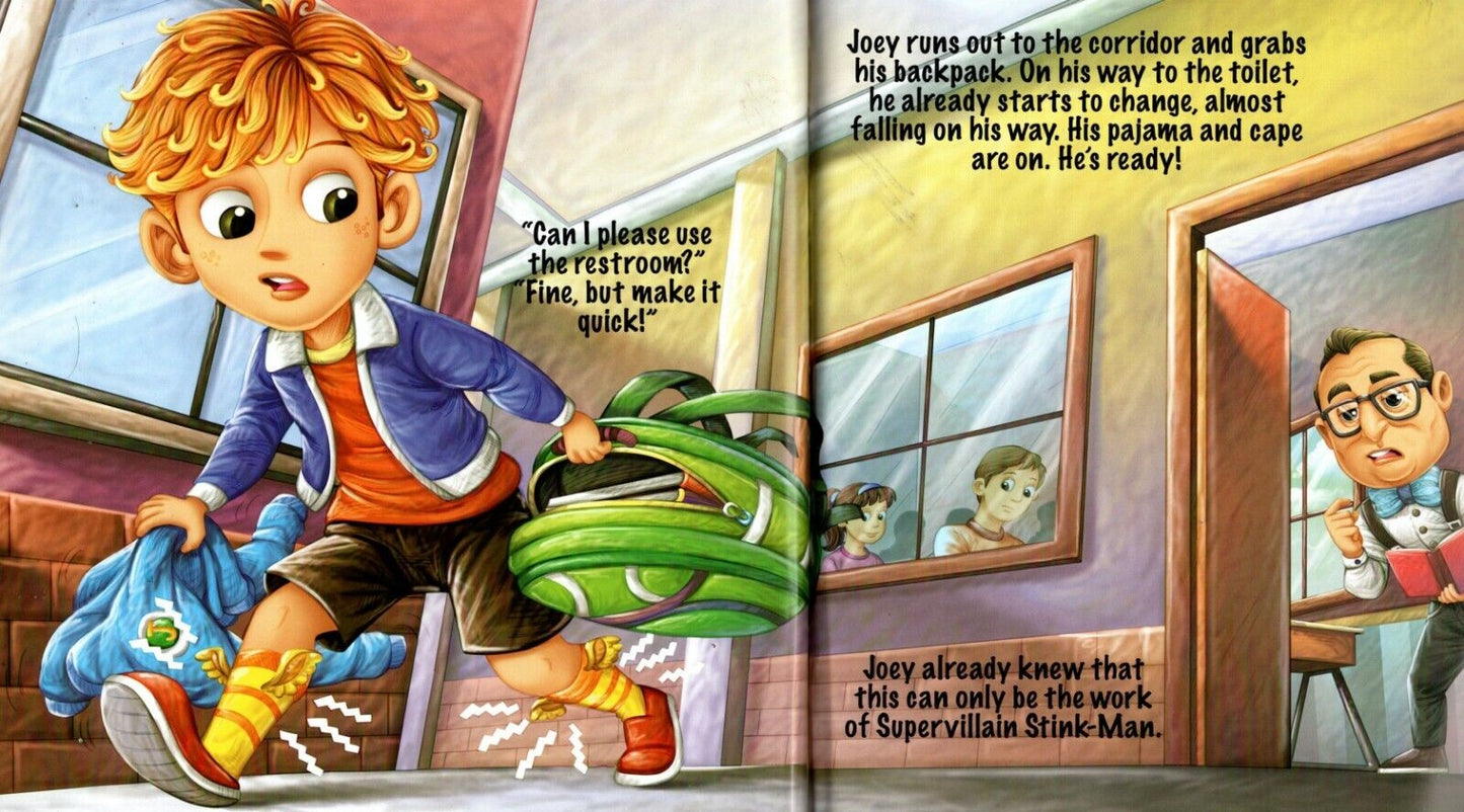 Joey the Supersocks Hero - A Story with Moral Values - Children's Book