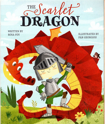 The Scarlet Dragon - A Story with Moral Values - Children's Book