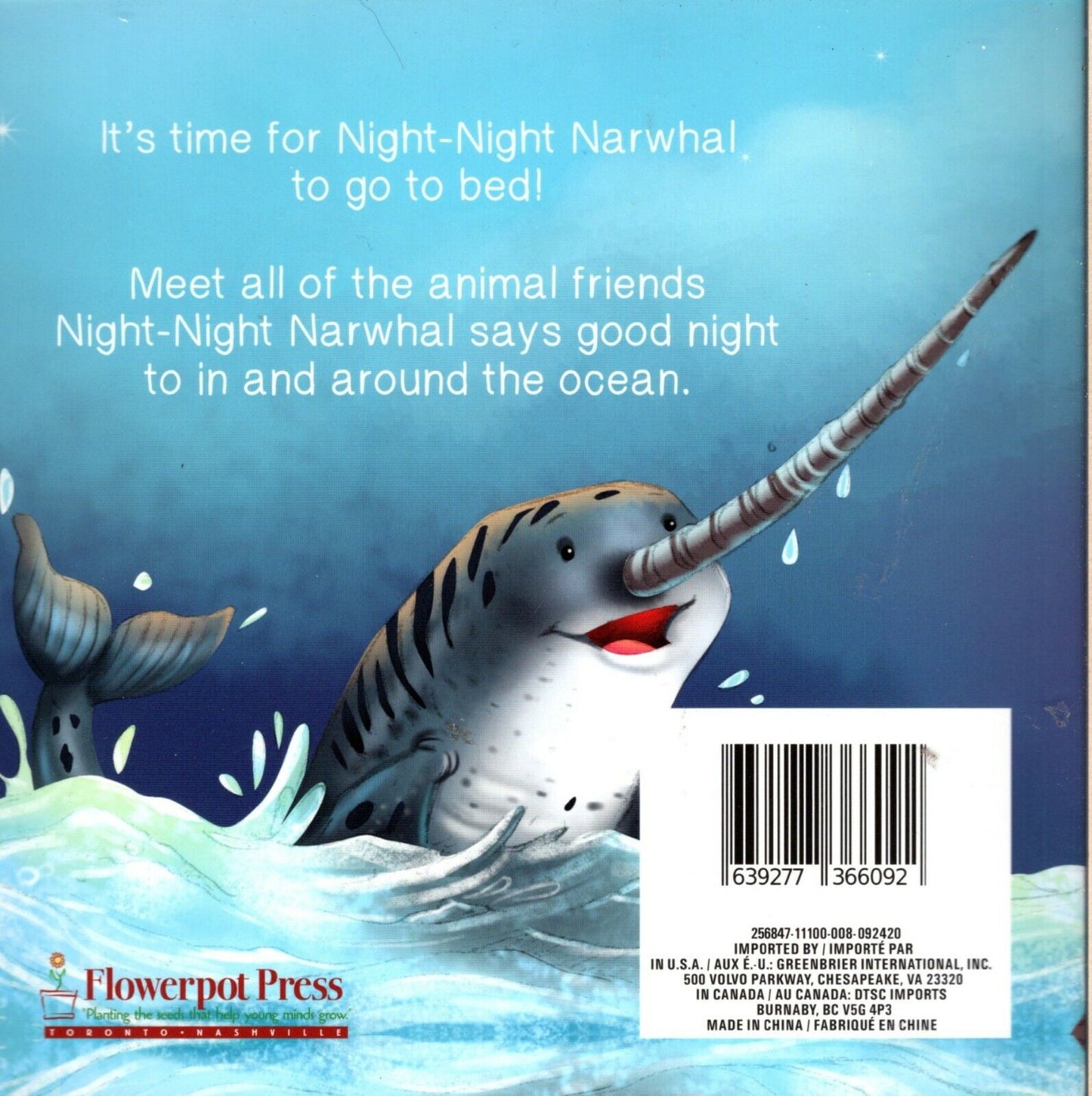 The Storybook Series - Night - Night Narwhal - Children's Book