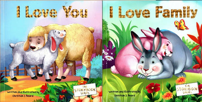 The Storybook Series - I Love You and I Love Family - Children's Book (Set of 2)