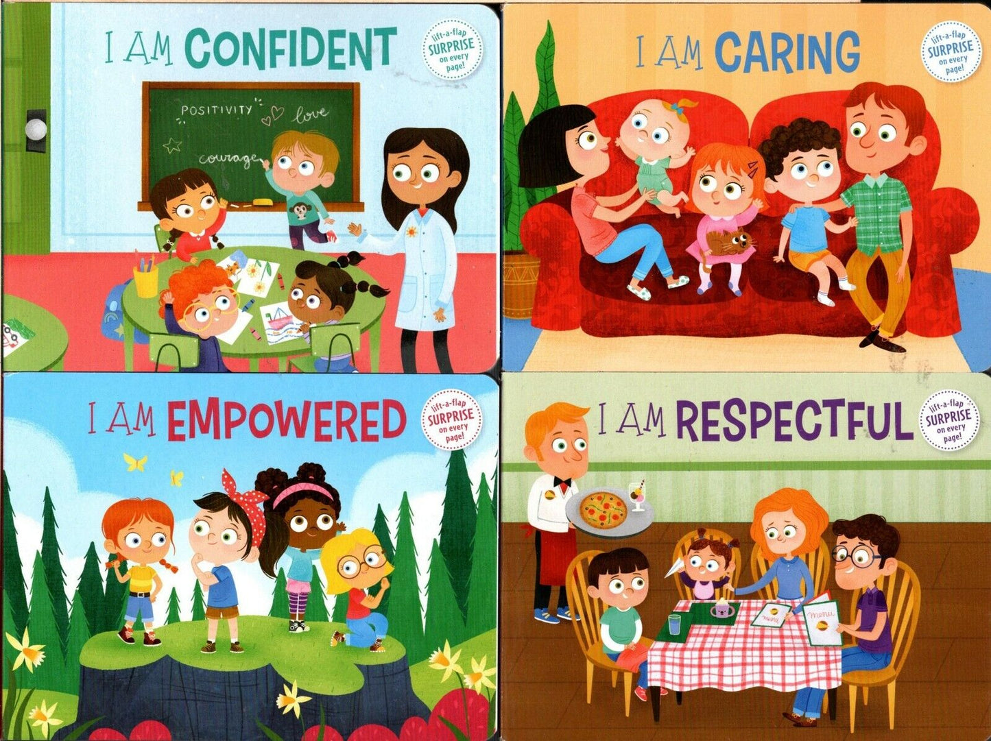 I am - Children's Board Book (Set of 4 Books)