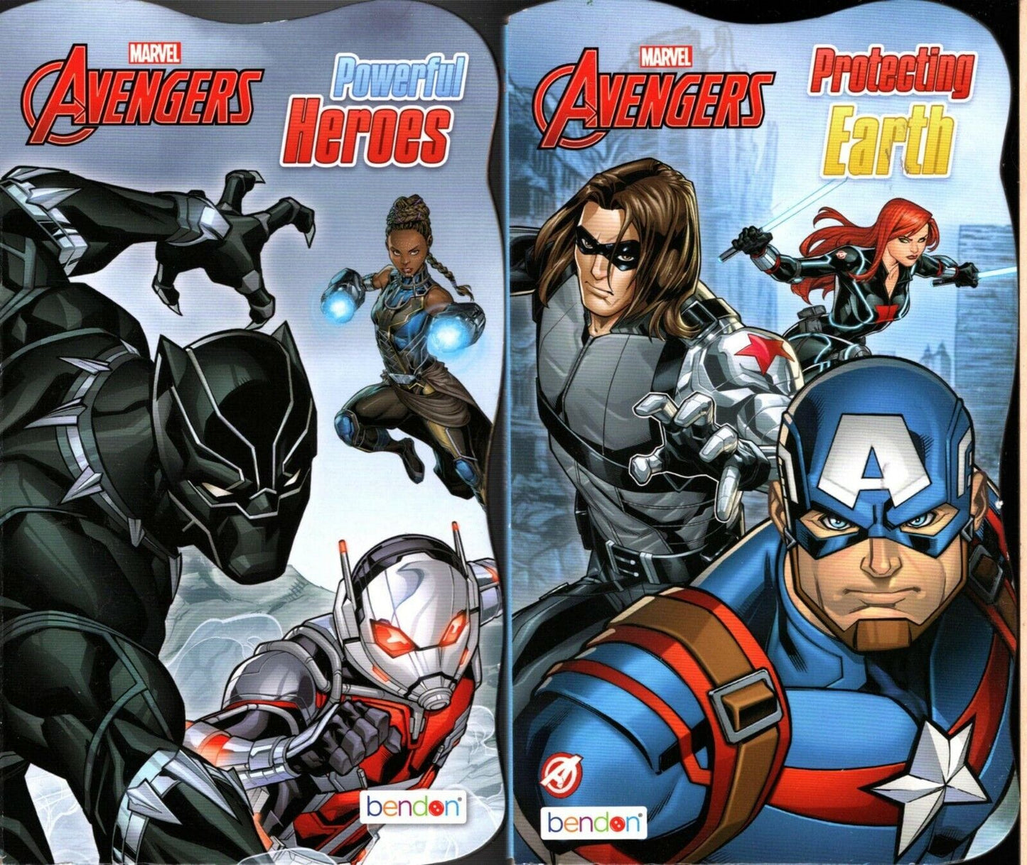 Marvel Avengers - Powerful Heroes, Protecting Earth - Children's Board Book Set