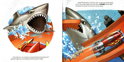 Hot Wheels - Shark Attack & To the Extreme - Children's Book (Set of 2 Books)