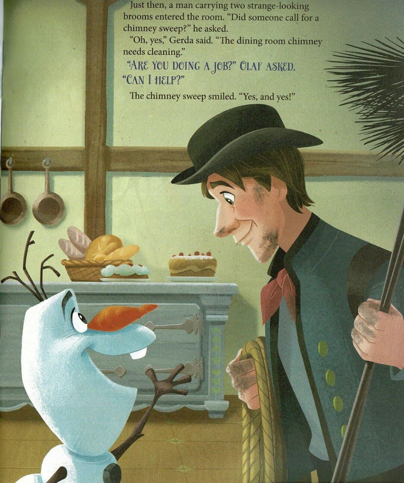 Disney Frozen Olaf`s Job - Children Book