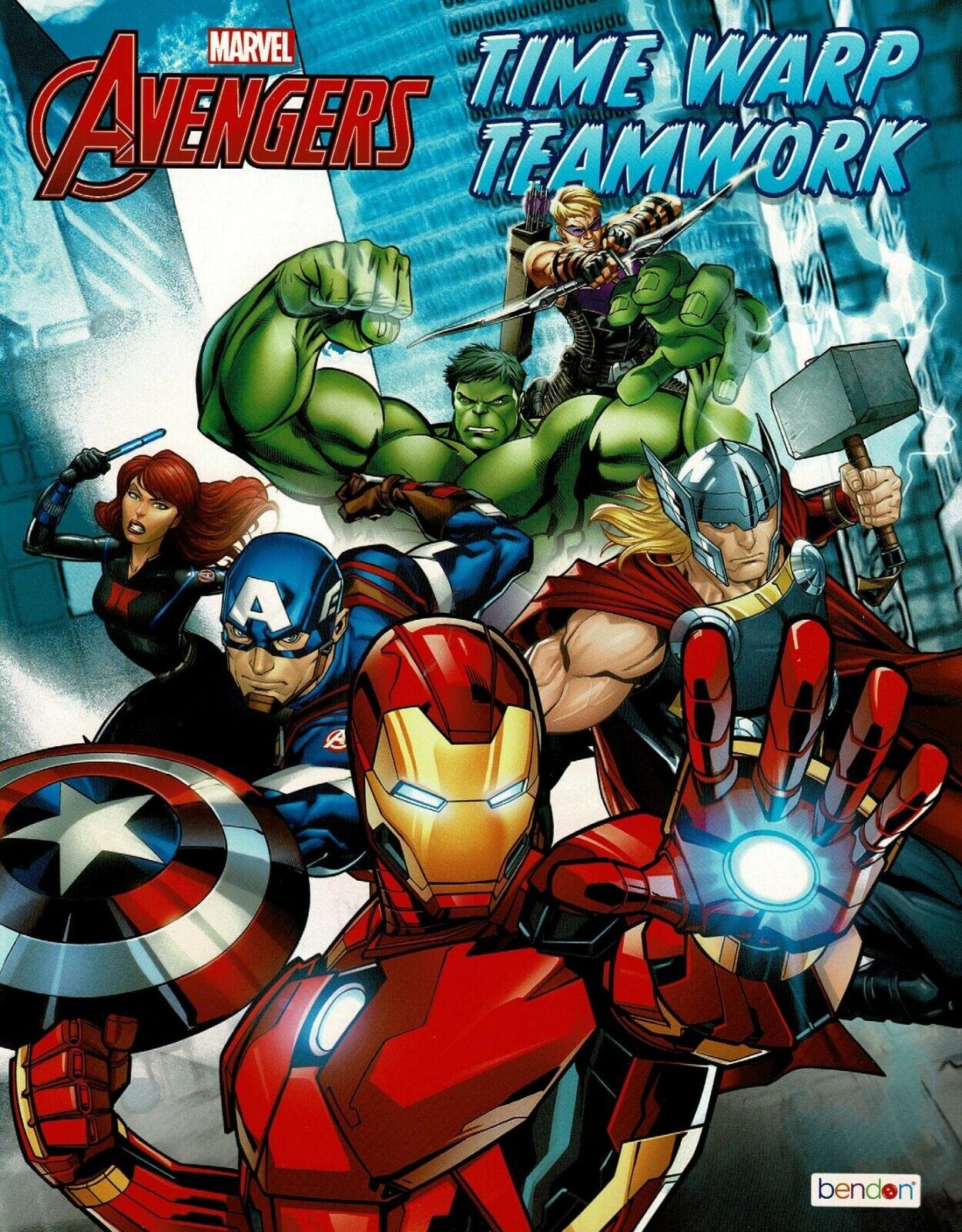 Marvel Avengers Time Warp Teamwork - Children Book