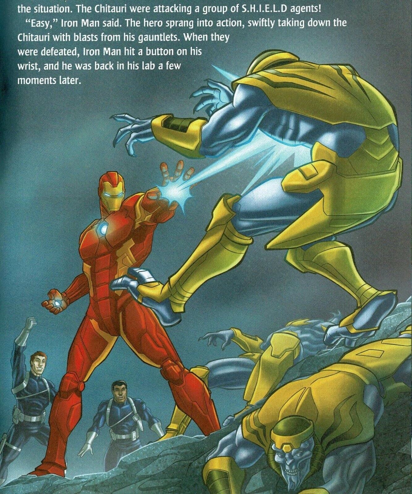 Marvel Avengers Time Warp Teamwork - Children Book