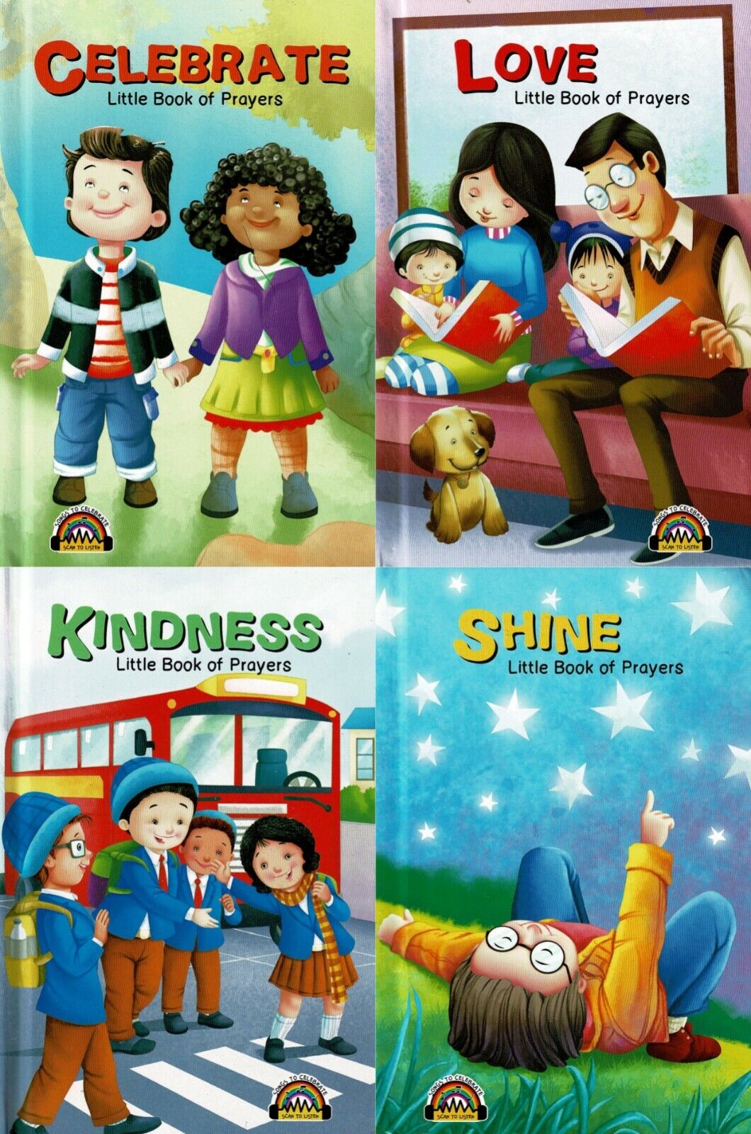 Shine, Kindness, Love and Celebrate - Children's Little of Players Board Book