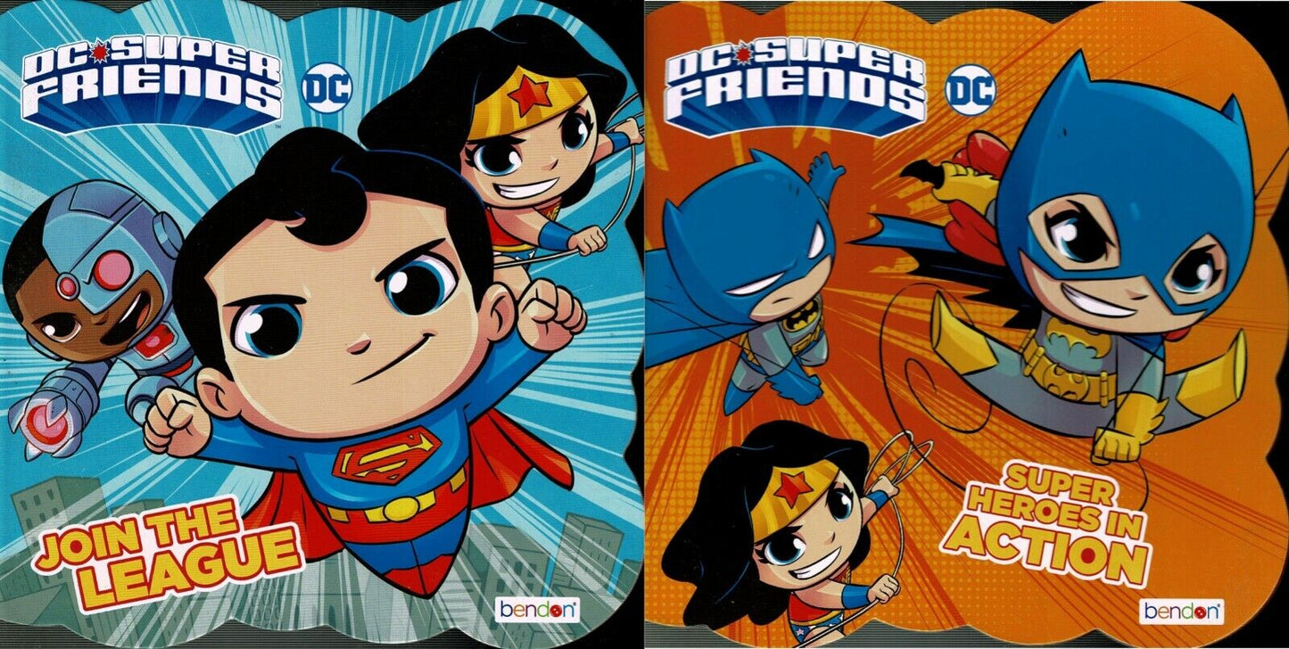 DC Super Friends - Super Heroes in Action & Join the League - Children's Book