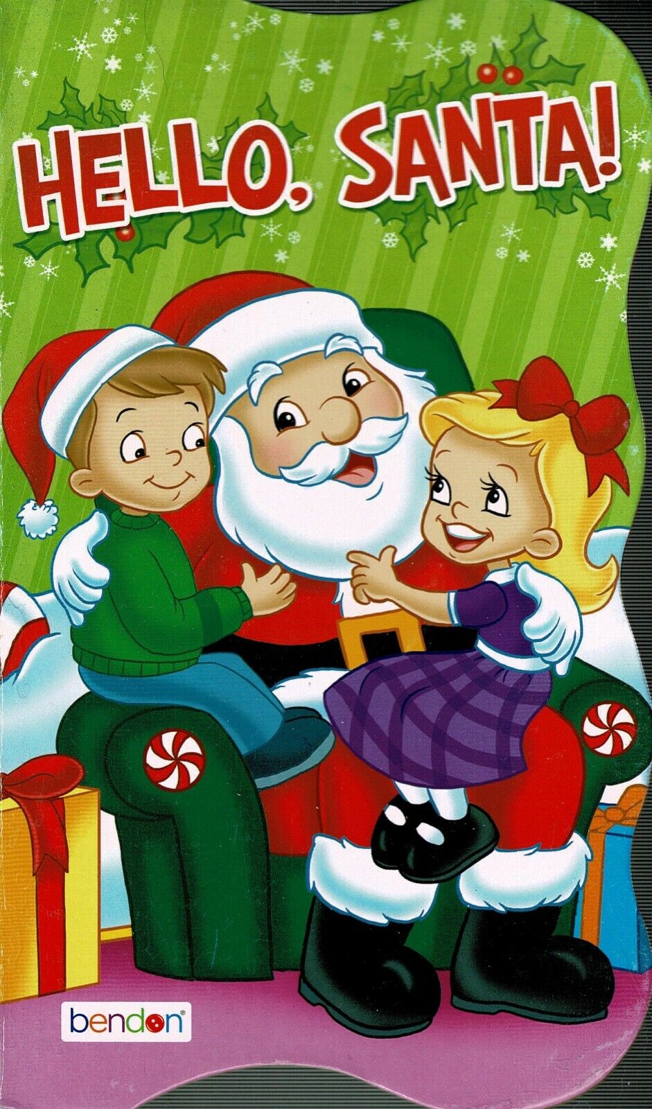 Christmas Holiday Book - Hello Santa! - Children's Board Book