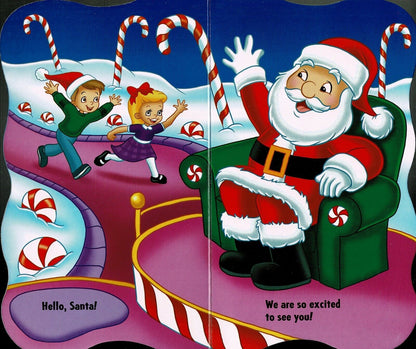 Christmas Holiday Book - Hello Santa! - Children's Board Book