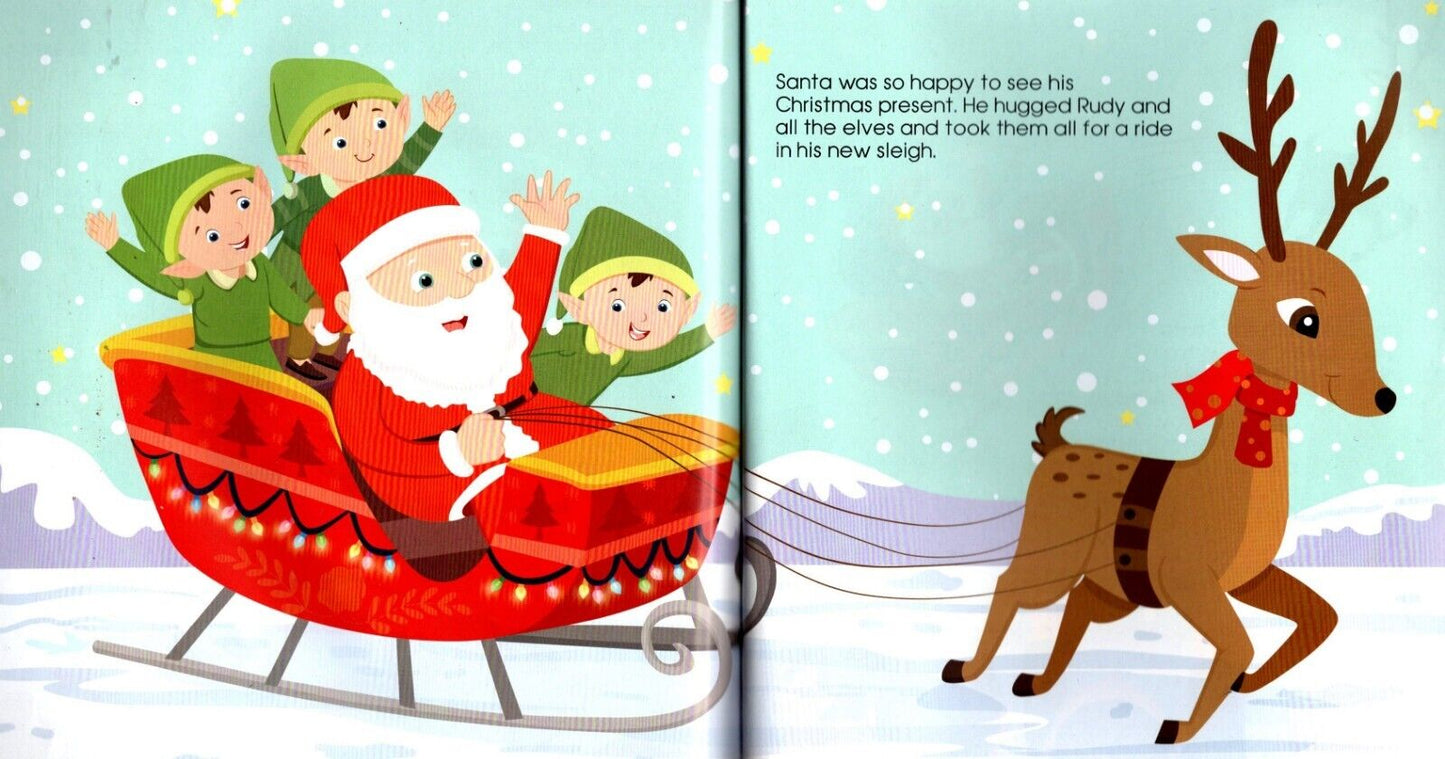 Santa's Christmas Present & Let's All Celebrate - Children's Books Set of 2