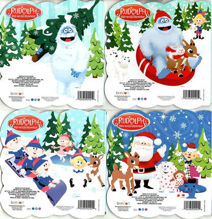 Christmas Edition - Rudolph - Children's Board Book (Set of 4 Books)