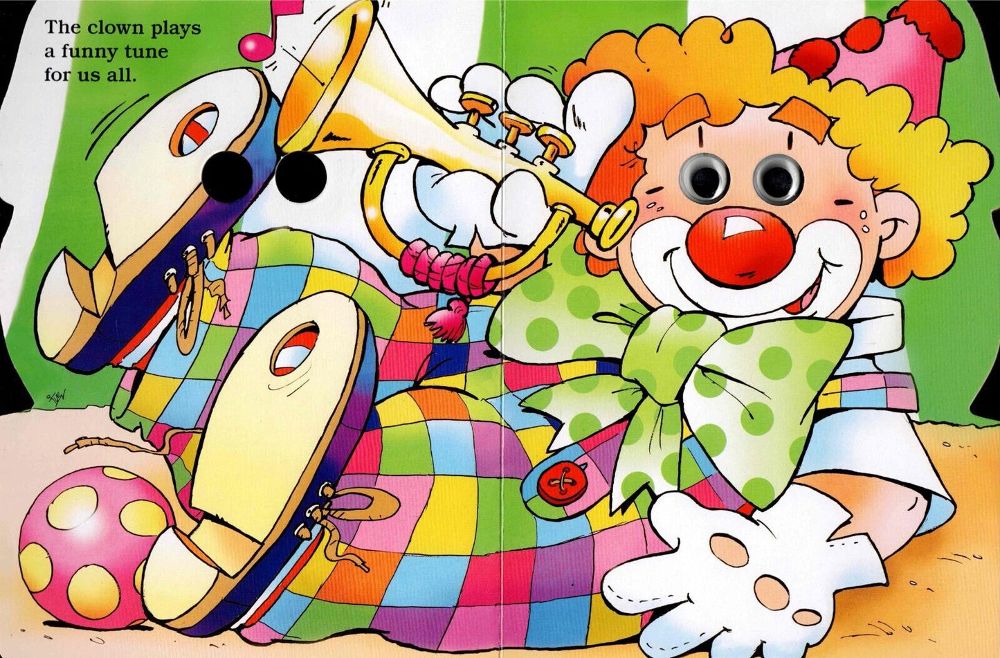 Wiggly Eyes - The Circus - Children's Board Book