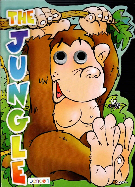 Wiggly Eyes - The Jungle - Children's Board Book