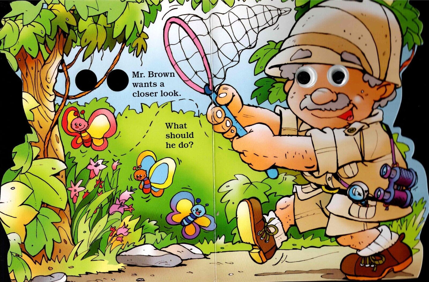 Wiggly Eyes - The Jungle - Children's Board Book