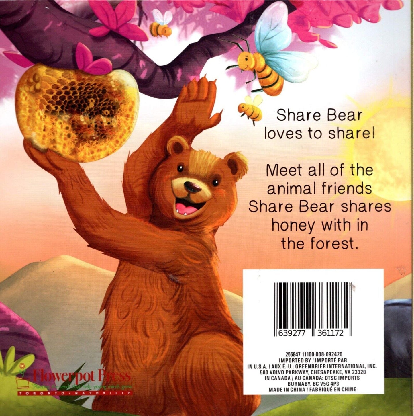 The Storybook Series - Share Bear - Children's Book