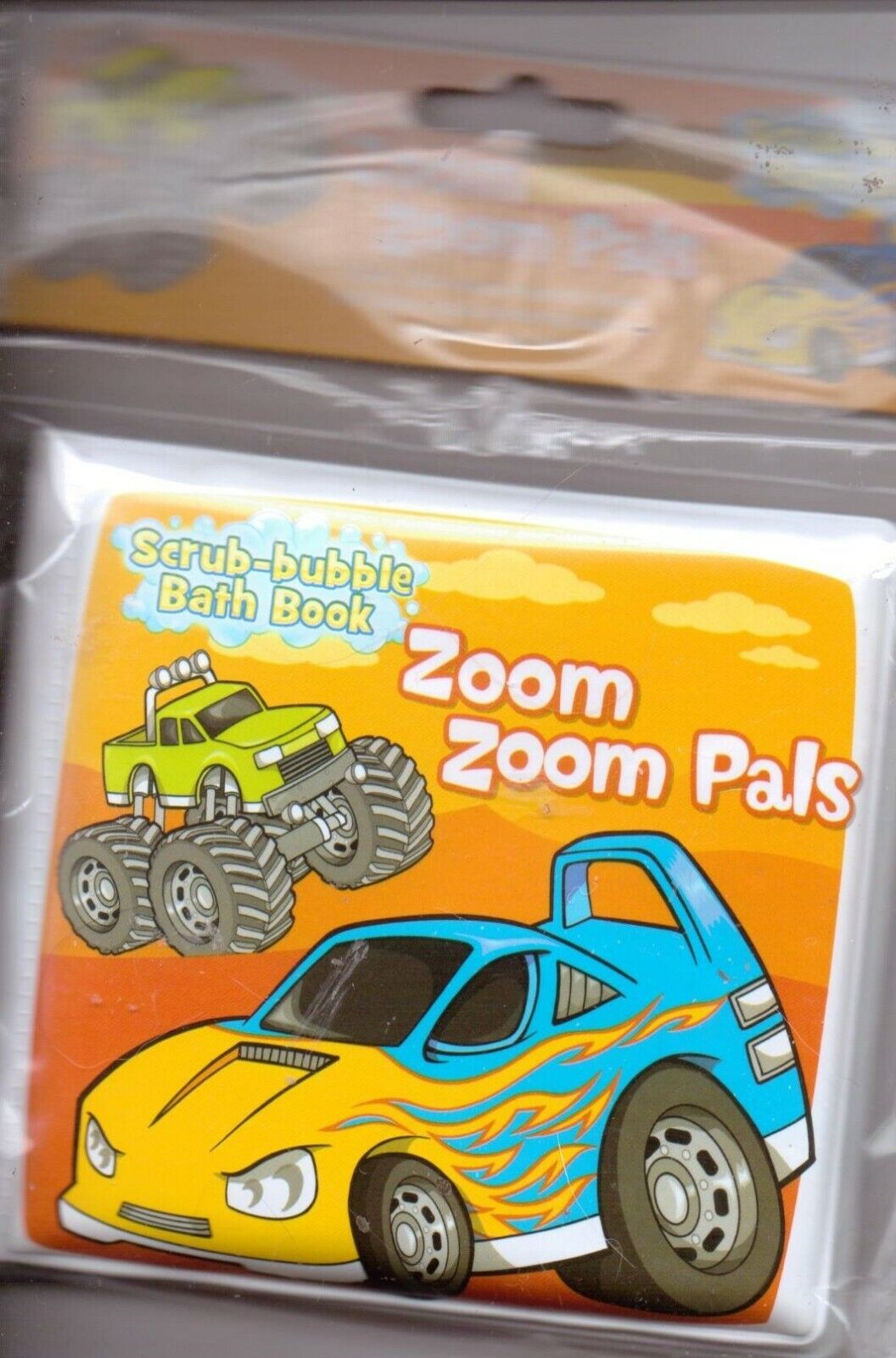 Zoom Zoom Pals Scrub-Bubble Bath Book