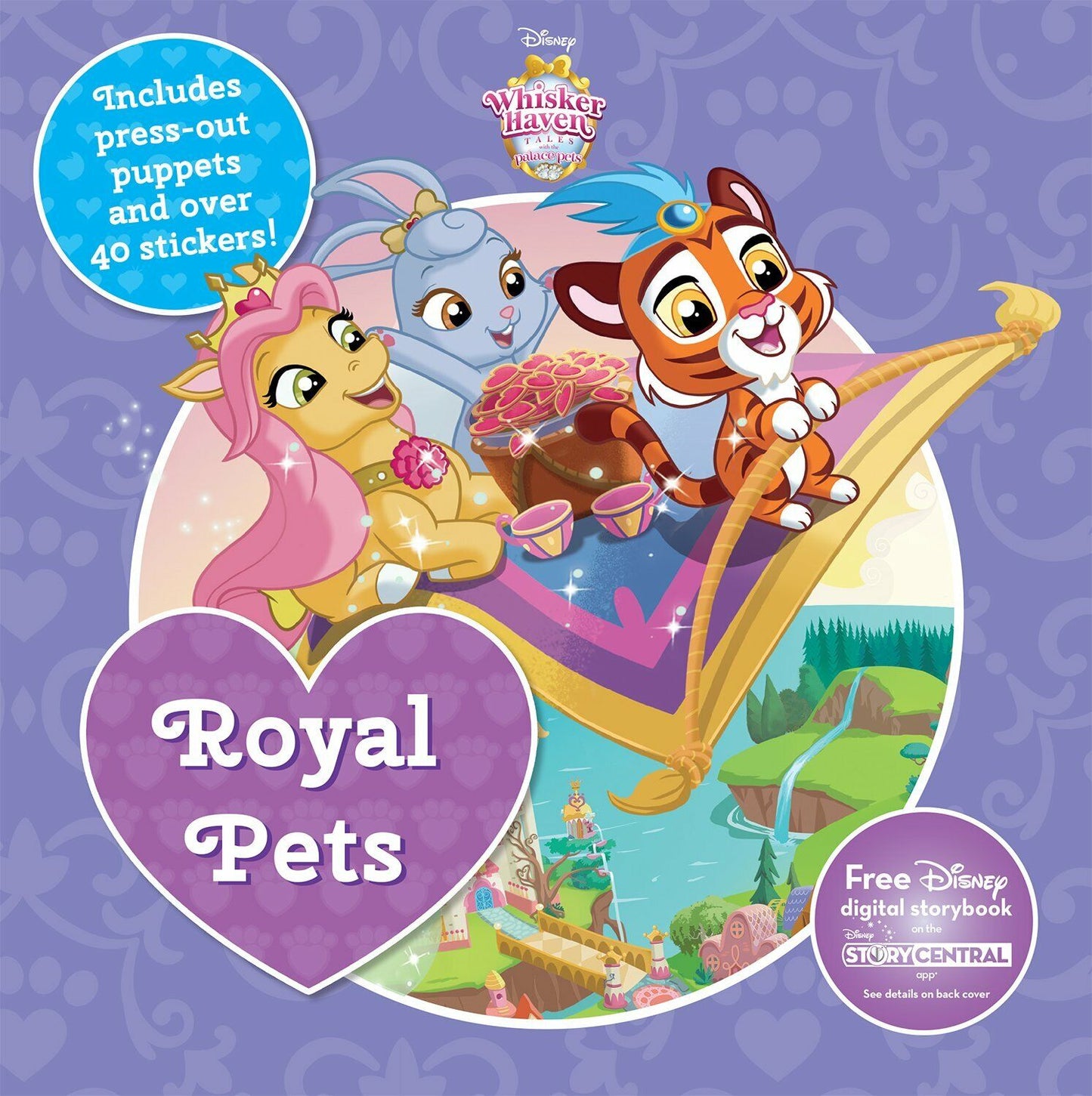 Disney Whisker Haven: Royal Pets (8 X 8 Activity & Sticker Book)