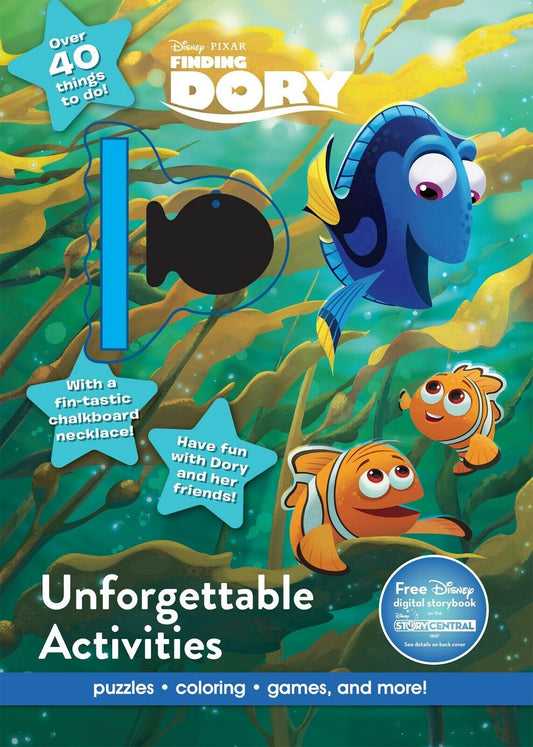 Disney Pixar Finding Dory Unforgettable Activities Book