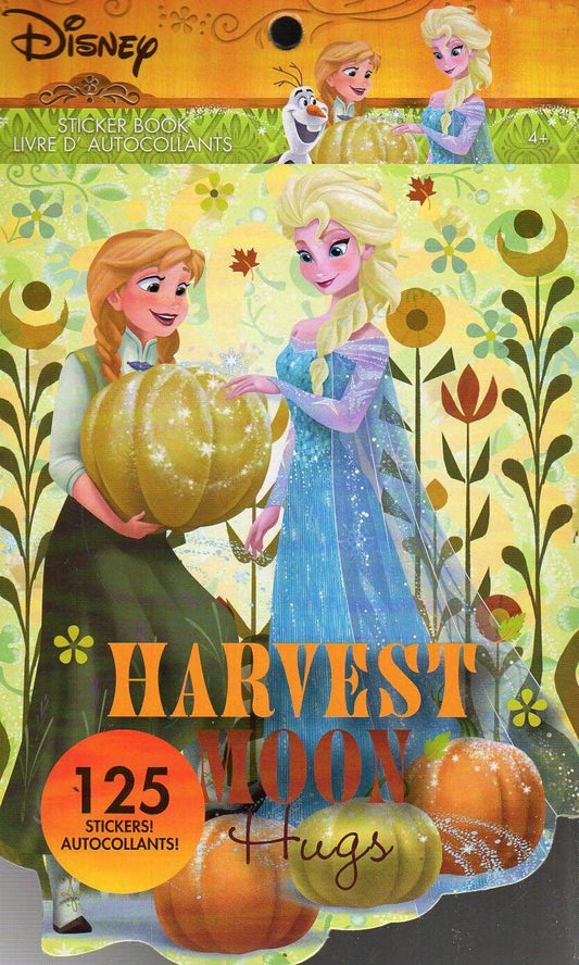 Disney Princess Stickers Book - 125 Stickers - Harvest Moon Hugs