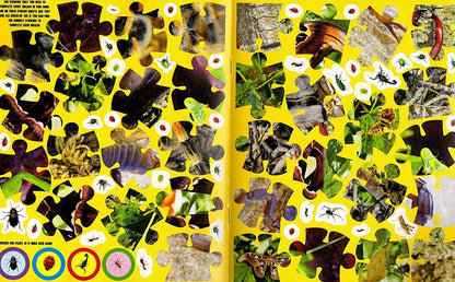 Sticker Jigsaw Book Creepy Crawlies with Over 50 Stickers