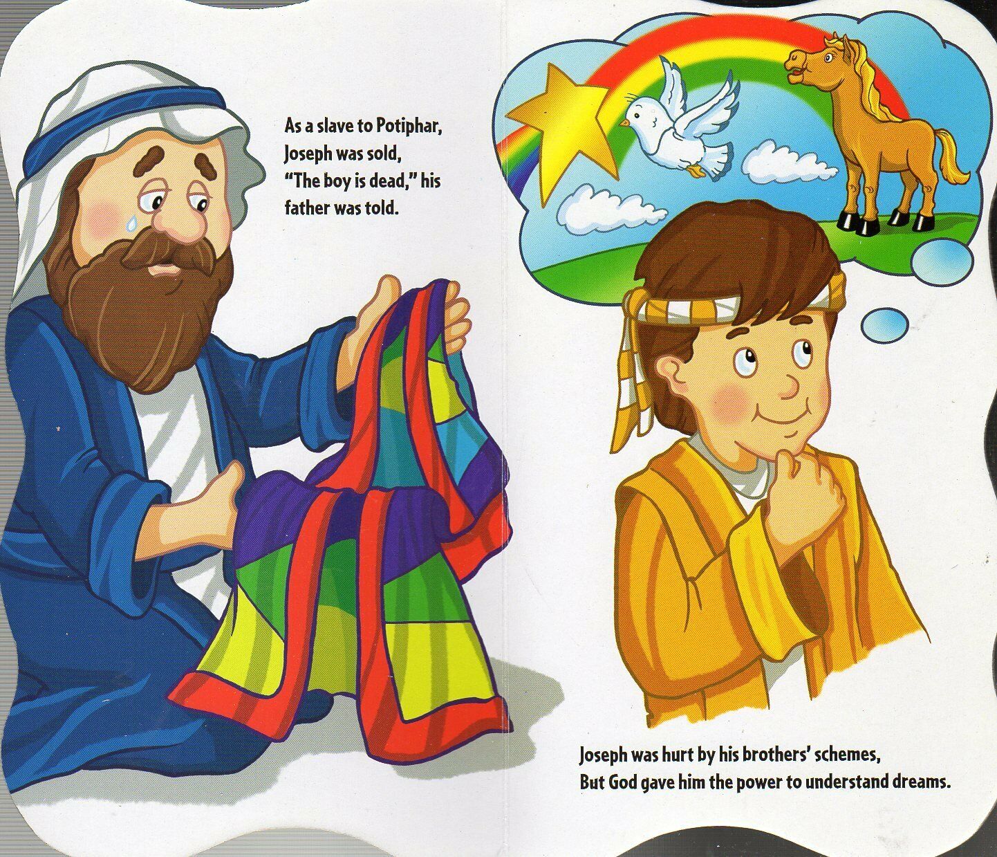 Joseph - Shaped Bible Board Books