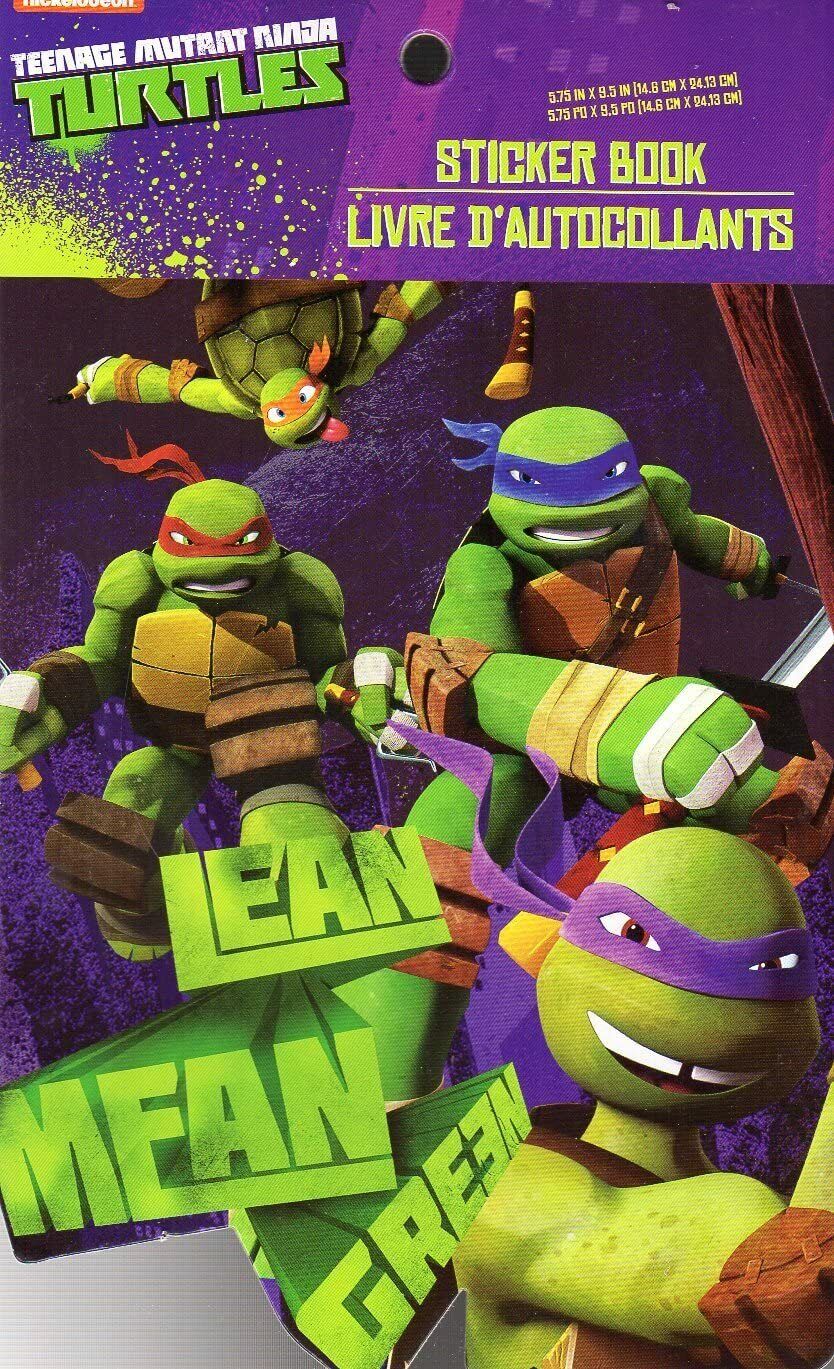 Teenage Mutant Ninja Turtles - 5-Page Sticker Book