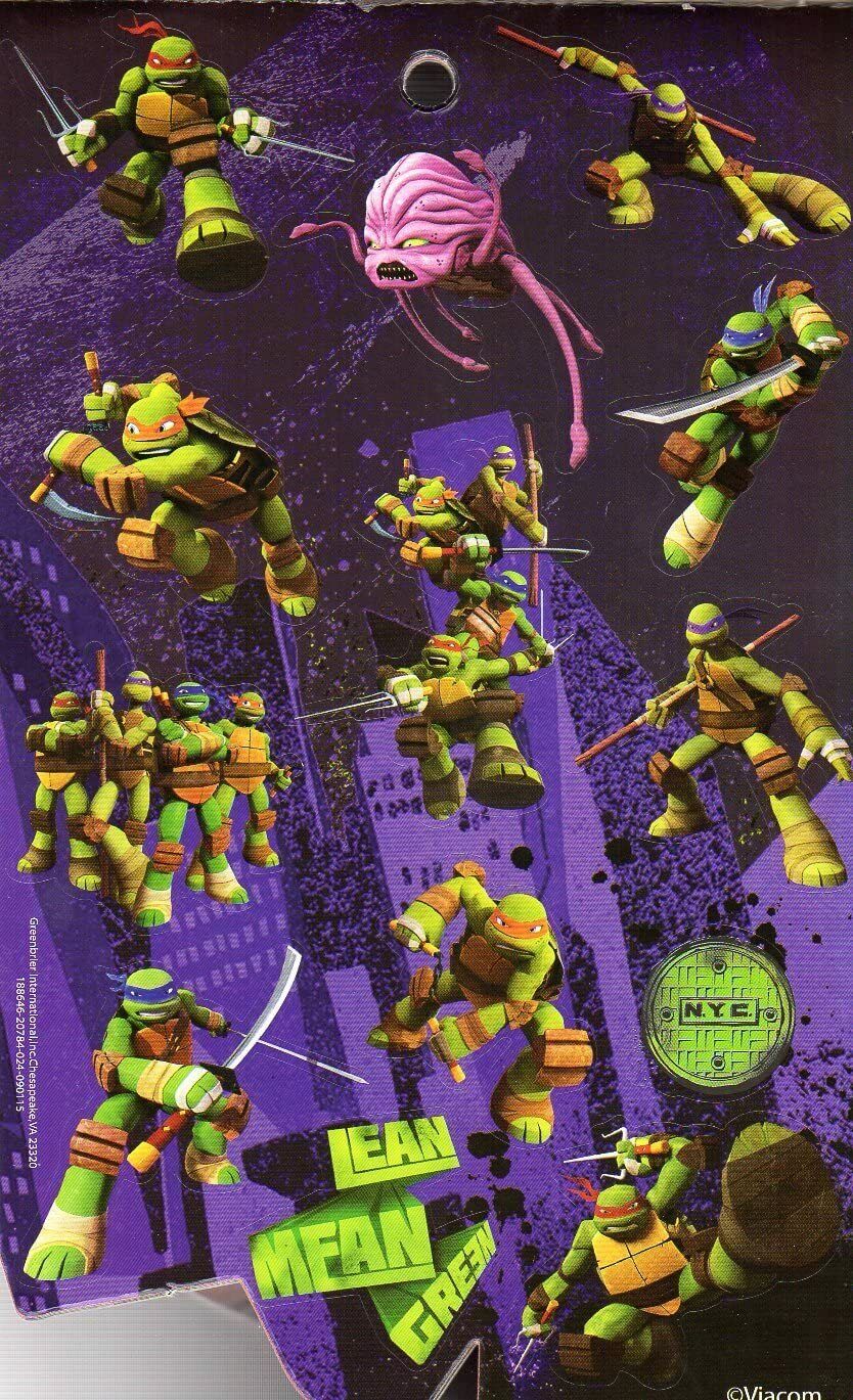 Teenage Mutant Ninja Turtles - 5-Page Sticker Book