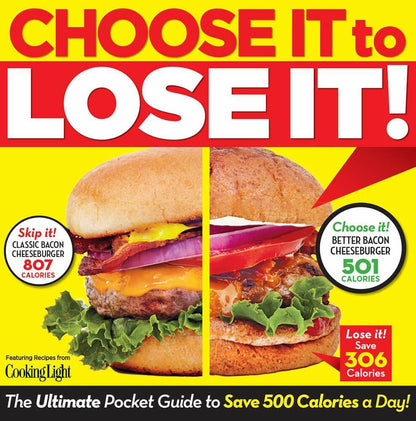 Choose It to Lose It!: The Ultimate Pocket Guide to Save 500 Calories a Day Book