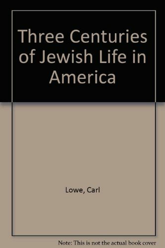 Three Centuries of Jewish Life in America Hardcover Book