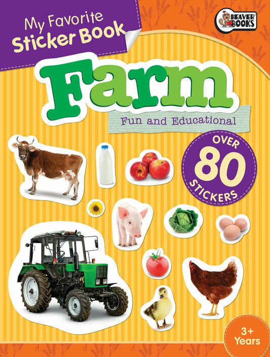 My Favorite Sticker Book: Farm (My Favorite Sticker Books)