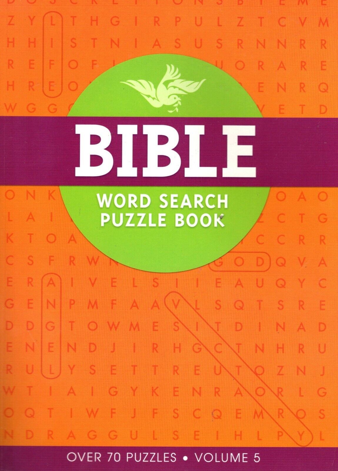 Bible Word Search Books - Over 70 Puzzles - (2016) - Vol.5 - 6