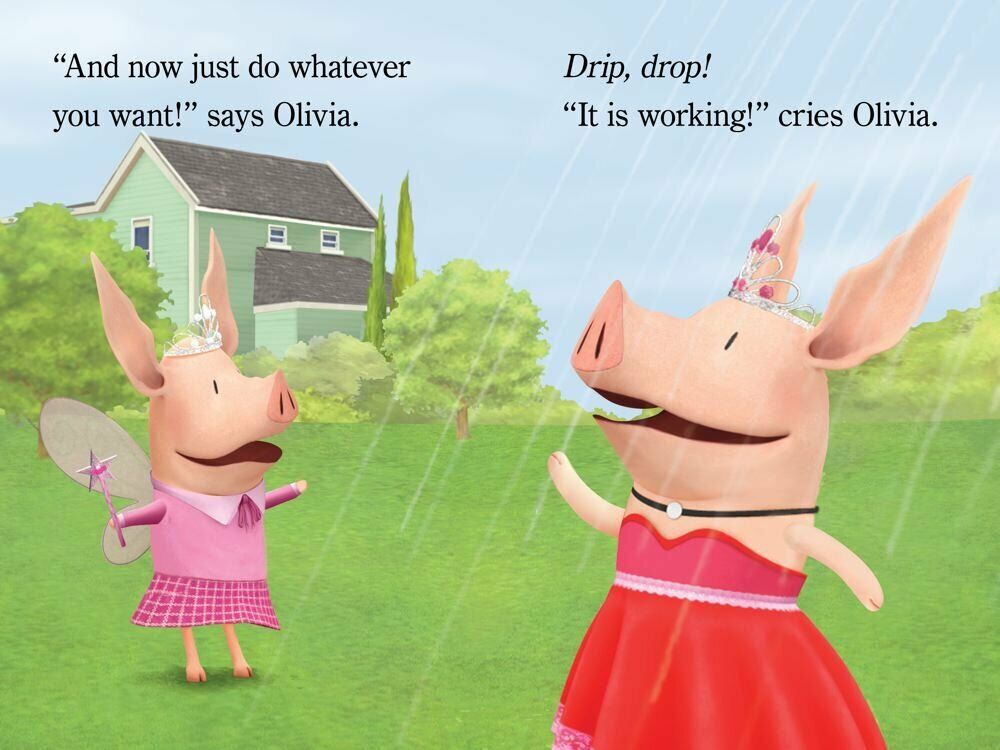 OLIVIA and the Rain Dance (Olivia TV Tie-in) Paperback Book