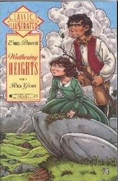 Wuthering Heights (Classics Illustrated #13) Paperback Book