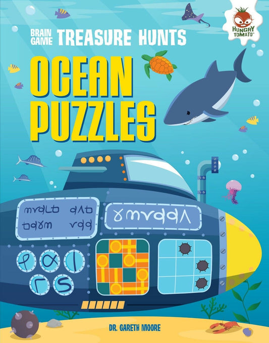 Ocean Puzzles (Brain Game Treasure Hunts) Book