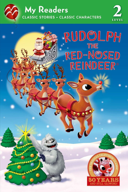 Rudolph the Red-Nosed Reindeer (My Reader, Level 2) (My Readers) Paperback Book