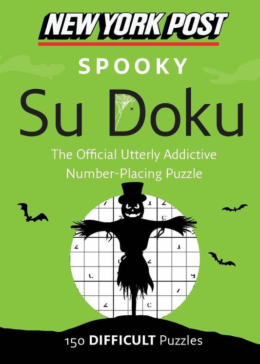 New York Post Spooky Su Doku Paperback Book