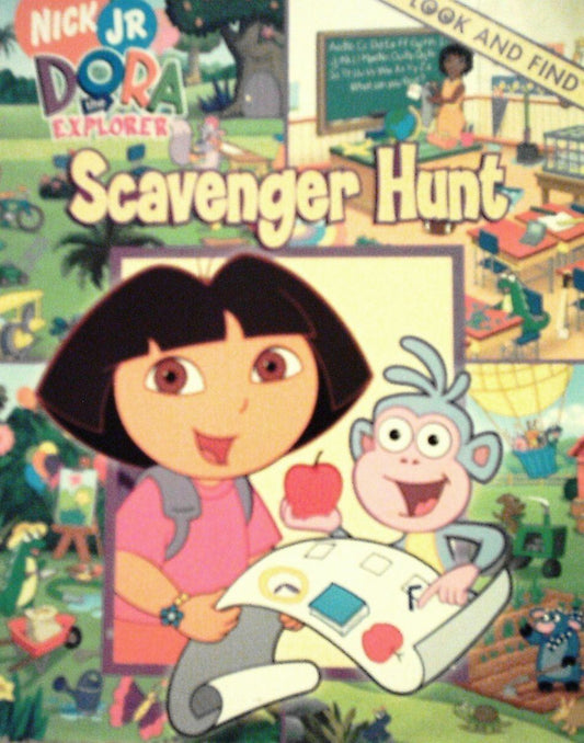 Dora the Explorer Scavenger Hunt (Look and Find) Children Book