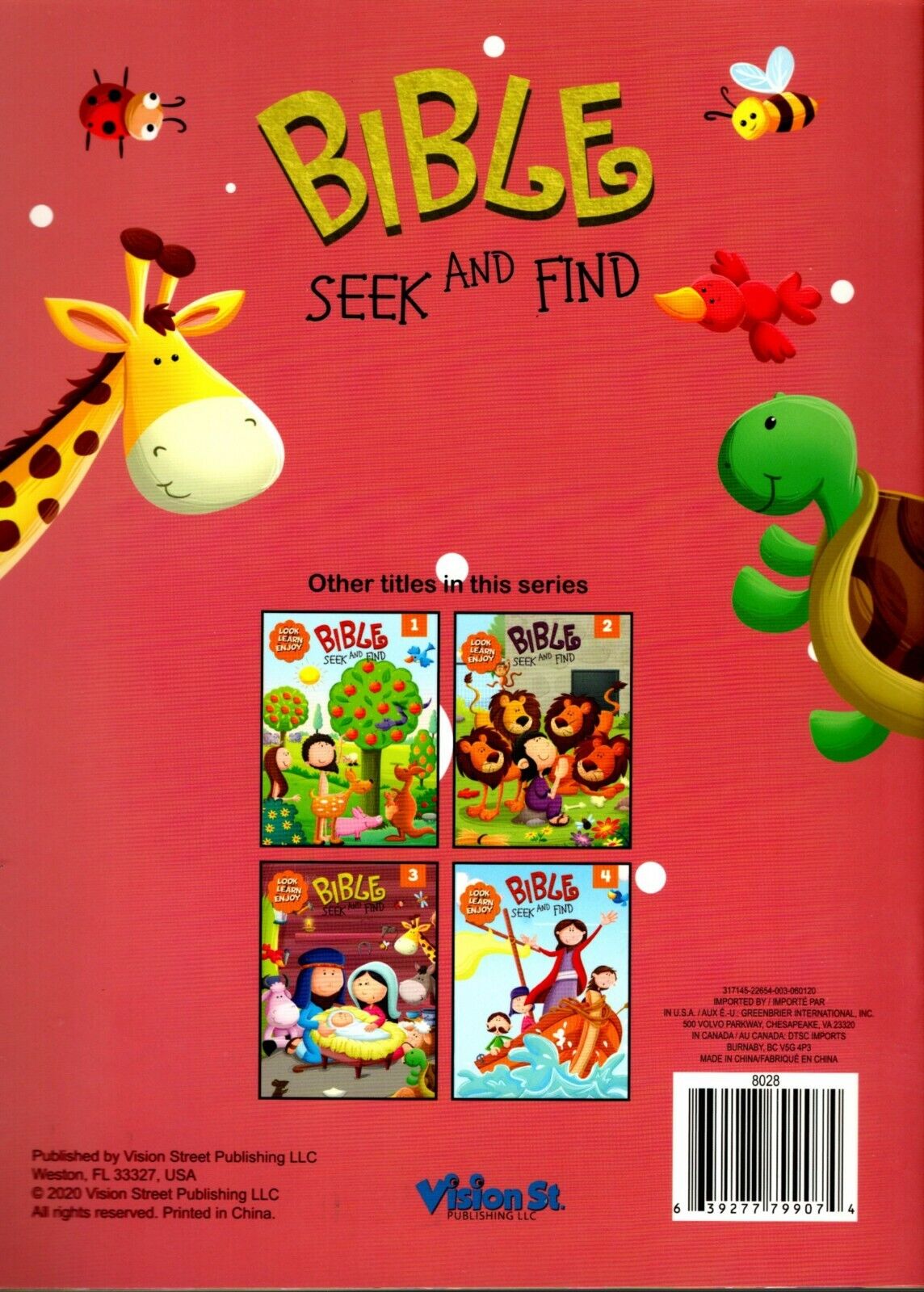 Bible Seek and Find - Look Learn Enjoy - Book 3