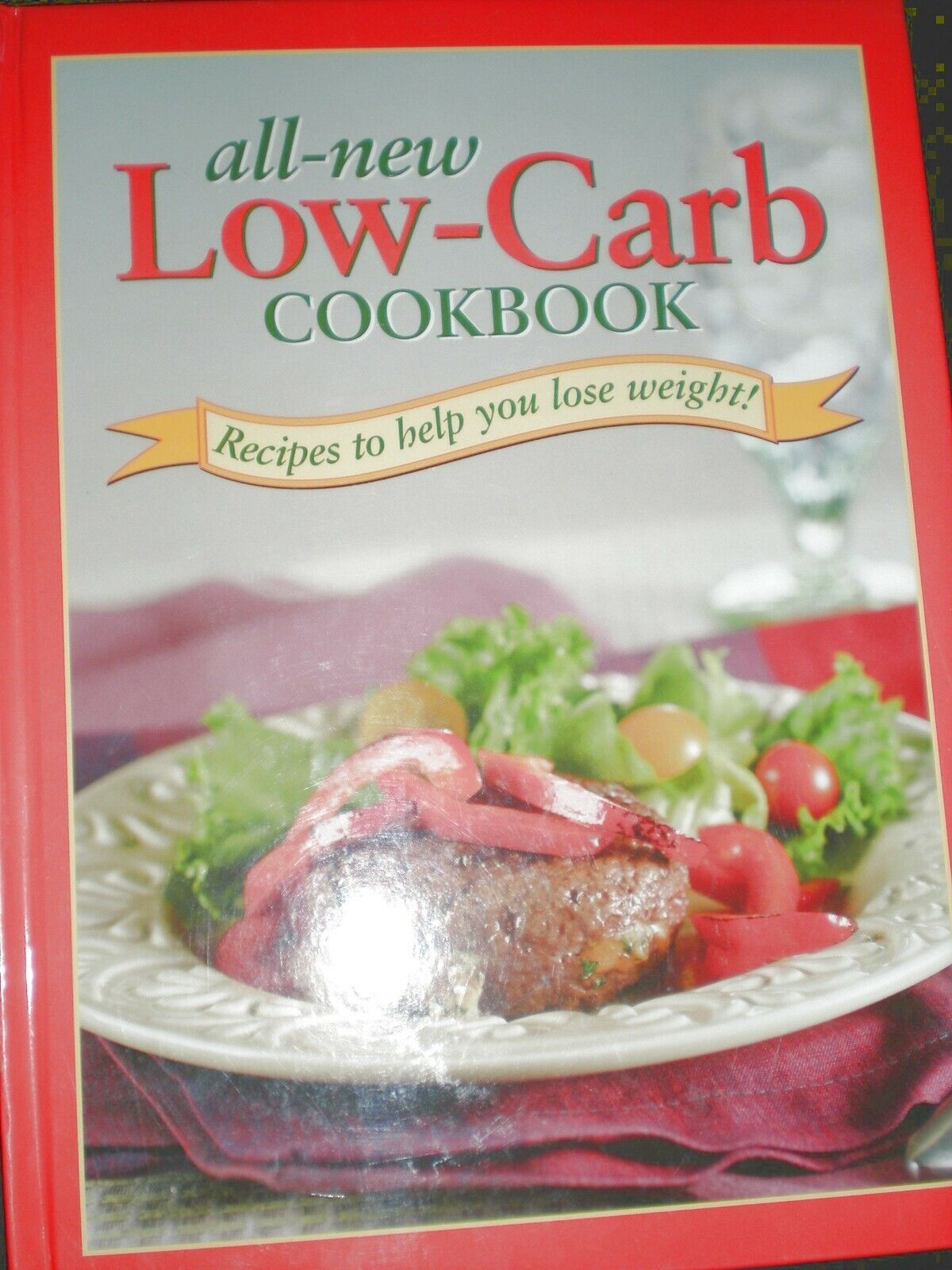 All-New Low-Carb Cookbook Hardcover Book