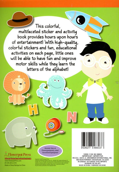 Stick-to Learning - Letters - Sticker Book